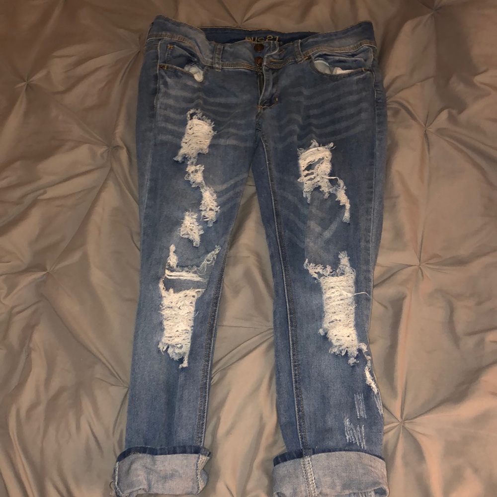 ripped jeans